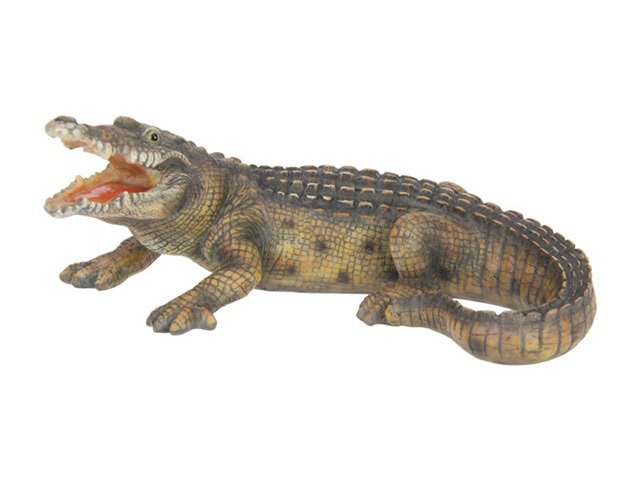 18CM CROCODILE WITH MOUTH OPEN SOLD QTY2