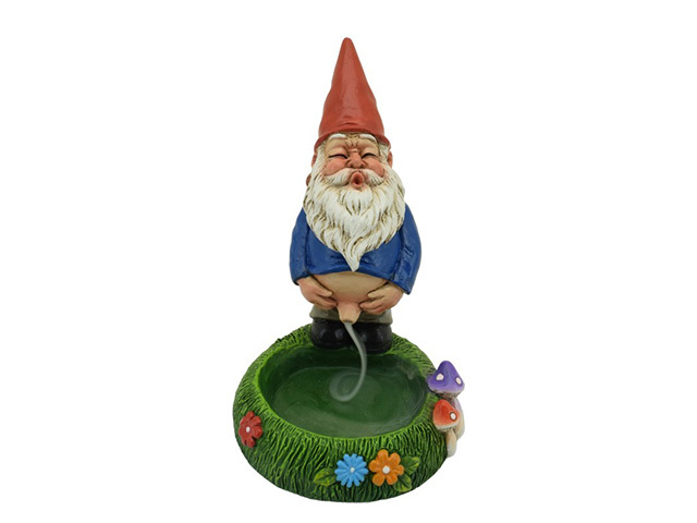 14CM NAUGHTY GNOME BCKFLOW BURNER