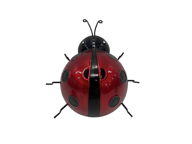 17CM METAL LADYBUG