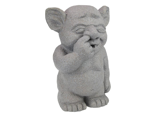 36CM STANDING GARDEN TROLL QTY 2