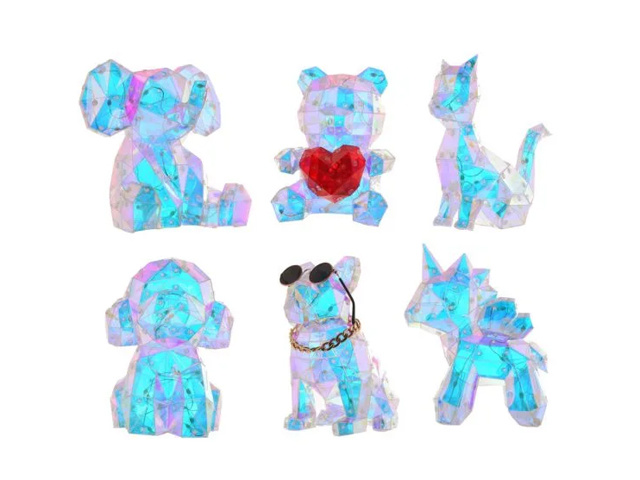 STARLIGHTZ 6ASST 5x20x21cm