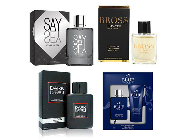 MEN PERFUME AND LOTION GIFTSET 4ASST