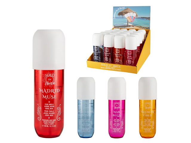 SOLO EN IBIZA PERFUME BODY MIST 180ML UN20