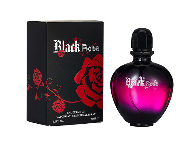 WOMENS PERFUME BLACK ROSE 90ML