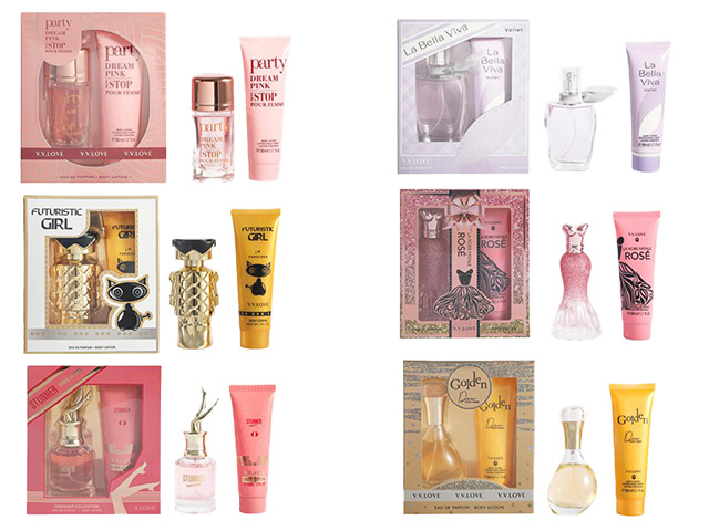 PERFUME 2PC SET 6ASST
