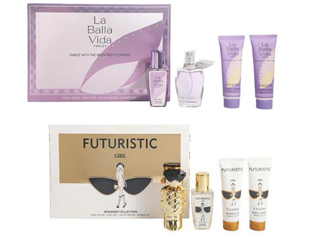 PERFUME 4PC SET 2ASST