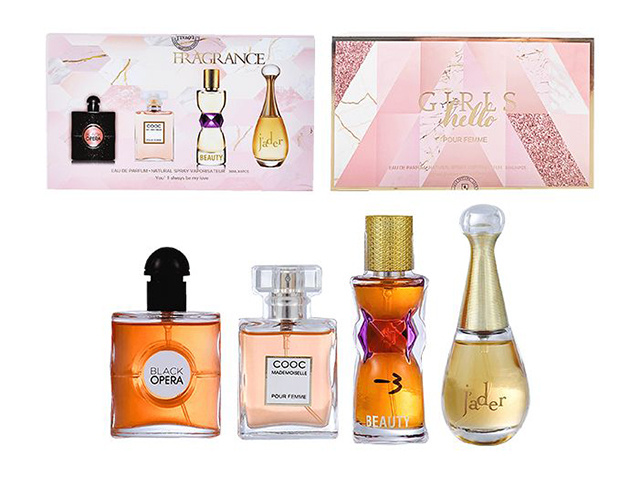 WOMENS PERFUME GIFT SET 30ML 4ASST