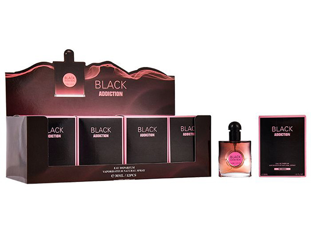 WOMENS PERFUME BLACK ADDICTION 30ML UN12