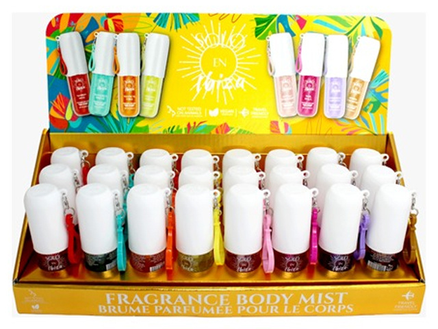 SOLO EN IBIZA FRAGRANCE MIST WITH KEYCHAIN 30ML UN24