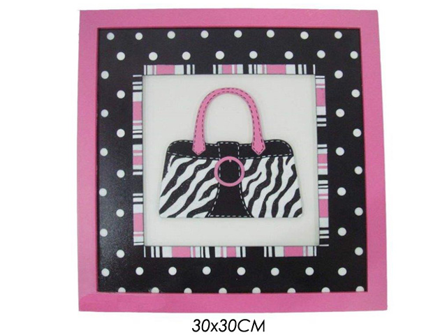 *FUNKY GIRLS HANDBAG PLAQUE