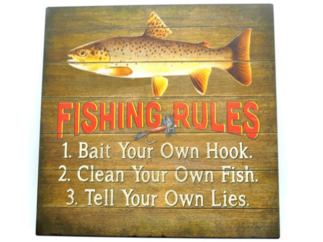 PLAQUE FISHING