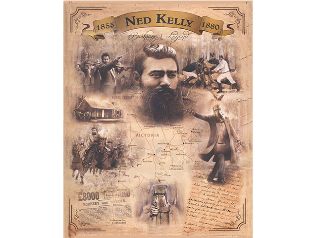 TIN SIGN NED KELLY