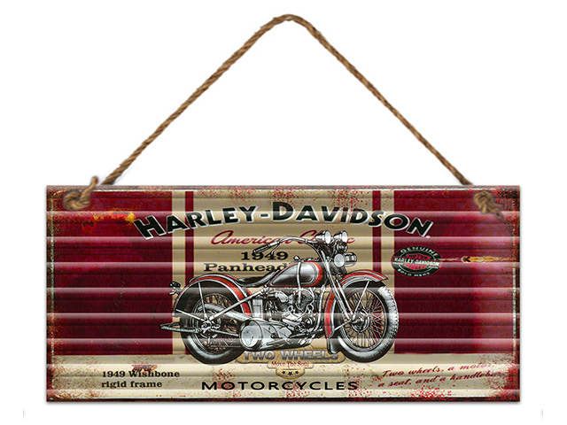 METAL MOTORCYCLE HANGER 30X13CM