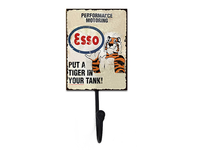 SINGLE HOOK ESSO TIGER 20X9X7CM SOLD QTY 2