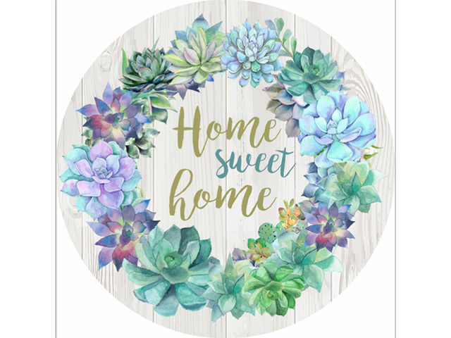 40CM HOME WALL CANVAS PRINT