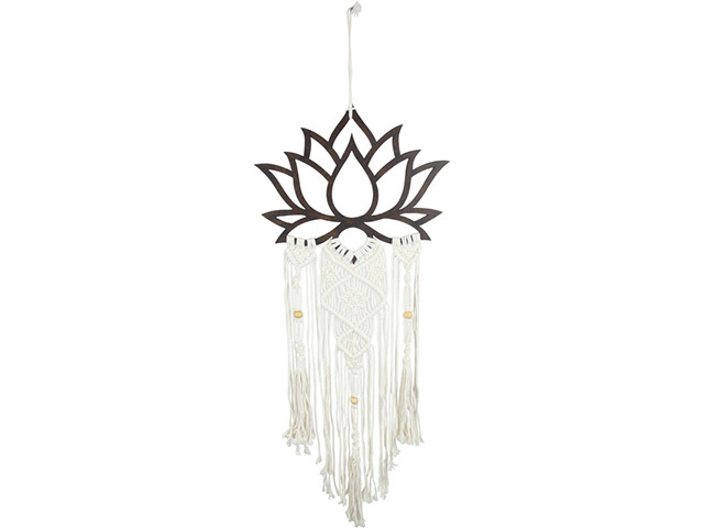 LOTUS MACRAME WALL HANGER