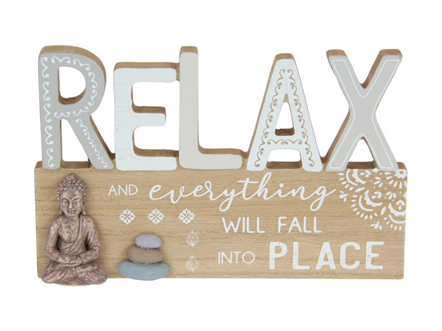 RELAX MDF PLAQUE QTY 6