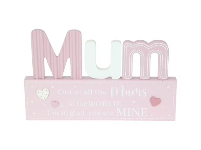 27X15CM MUM MINE PLQ QTY 4