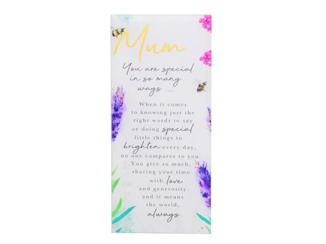EMBRACE MUM MIRROR PLAQUE