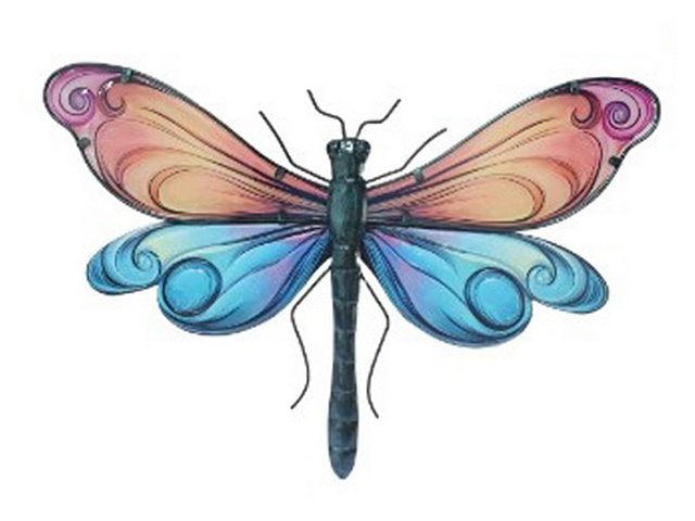 46CM DRAGONFLY WALL ART SOLD QTY 2