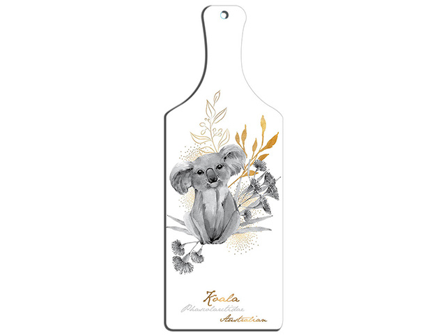 AUSTRALIAN KOALA TILE WALL ART 12X30CM