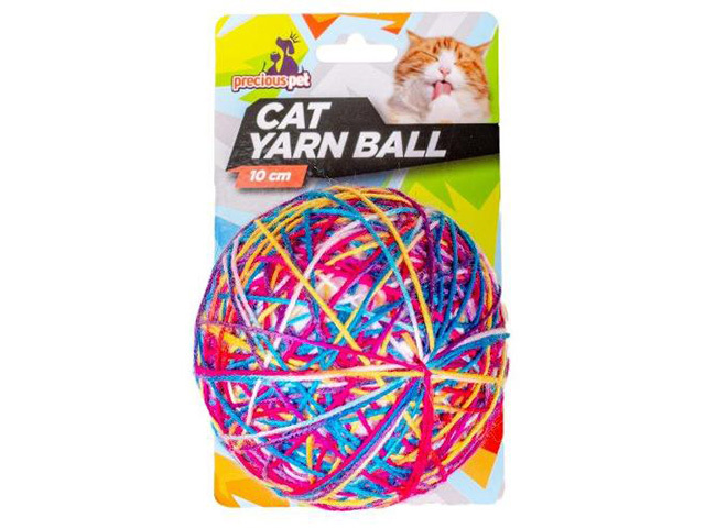 CAT YARN BALL 10CM