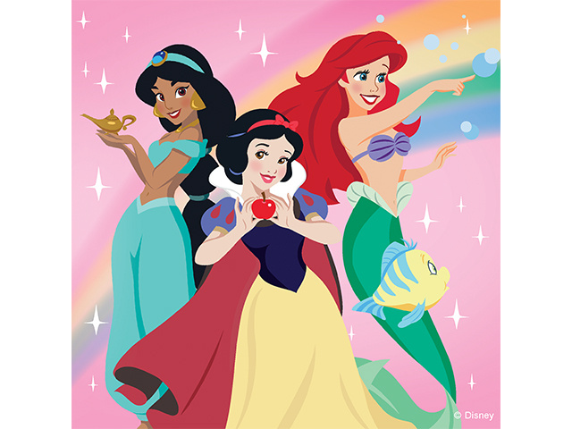 FSC MIX NAPKIN 20PK PRINCESS