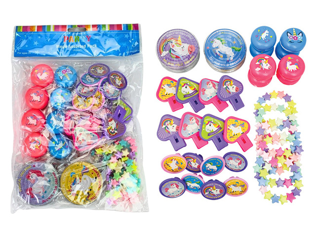 MEGA 48 PACK ASSORTED UNICORN