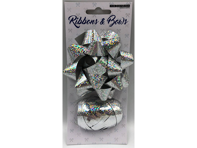 STAR AND RIBBON SILVER