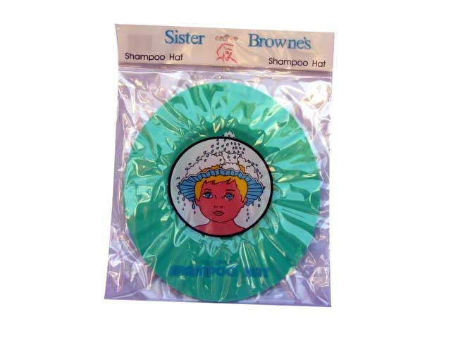 SHAMPOO CAP CHILD SISTER BROWN