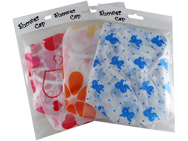 DOLLY PLASTIC SHOWER CAP 52.5CM UN12