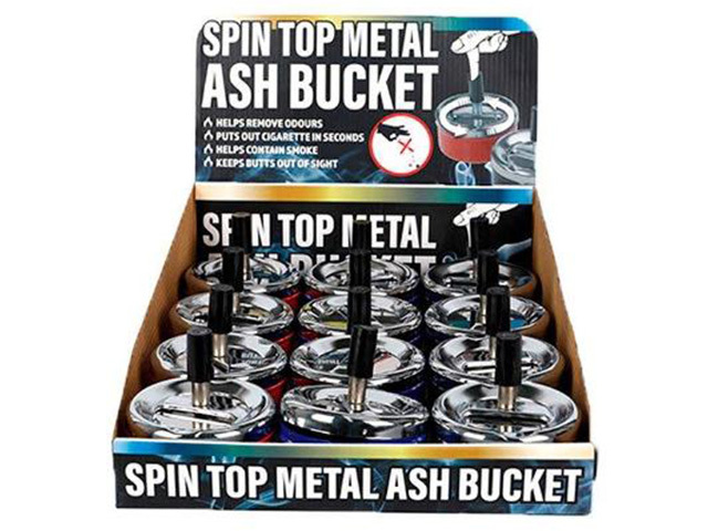 ASH BUCKET SPIN TOP METAL UN12