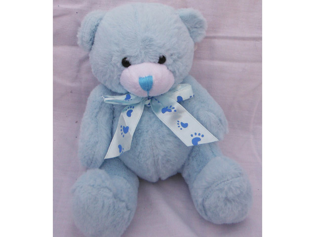 SMALL JAMIE BEAR BLUE (L) 9CM