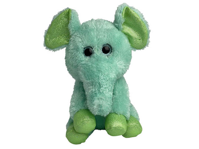 PLUSH FOIL ELEPHANT 20CM