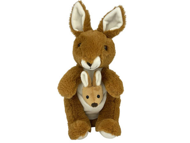 PLUSH KANGAROO 25CM