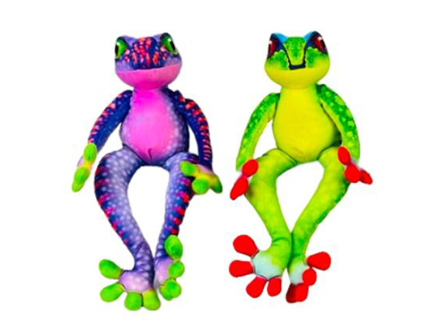 PLUSH TREE FROG 30CM 4ASST