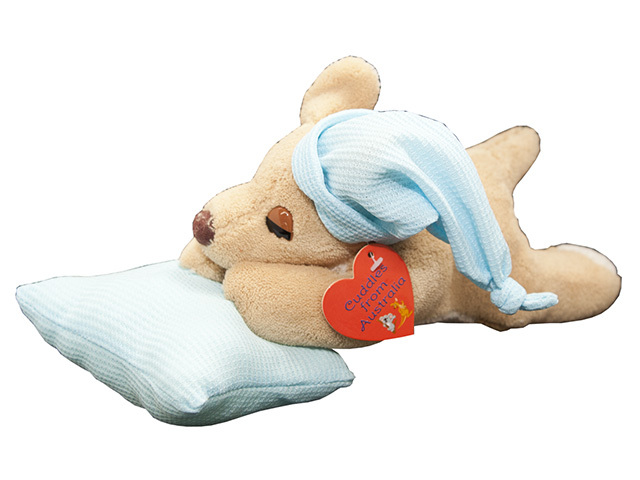 KANGA SLEEPING S SOFT 25CM BLUE