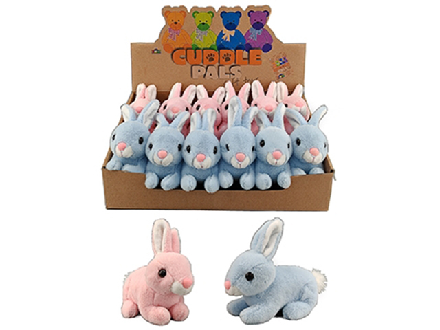 PLUSH 14CM CUTE BUNNY 2ASST UN12