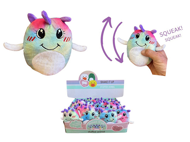 SHAKE IT UP STUFFED ANIMALS UN16