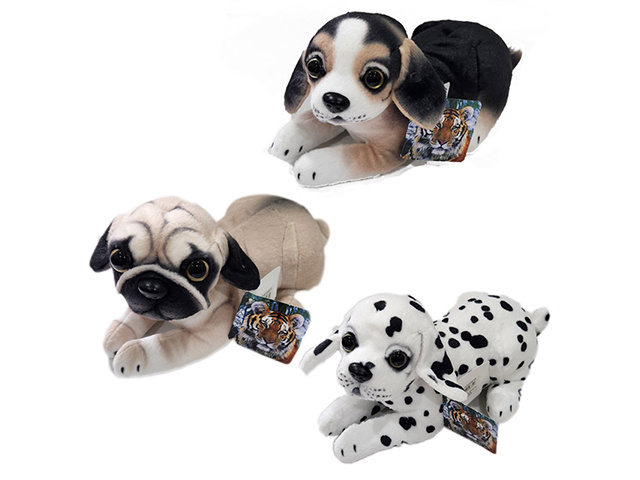 PLUSH PUPPY 3ASST 25CM
