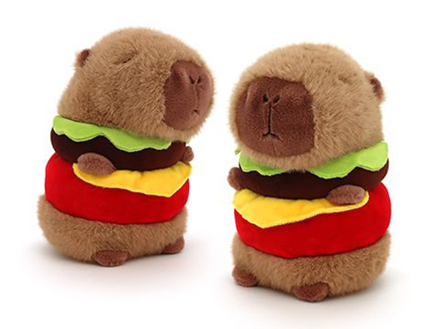 23CM CAPYBARA HAMBURGER