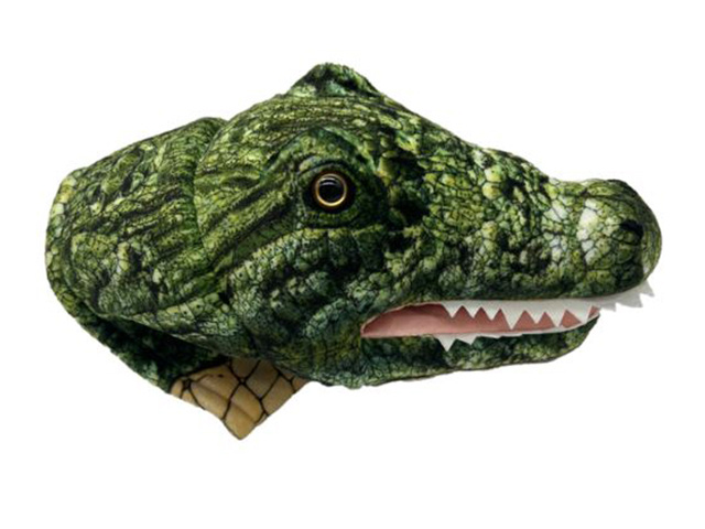 KING CROCODILE HAND PUPPET
