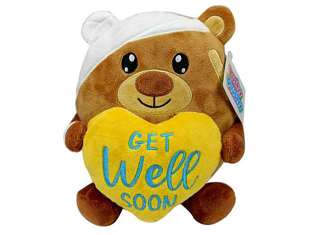 GET WELL SOON LUSHY PLUSHY 24cm