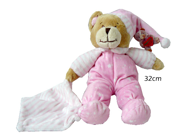 BABY BEAR CUDDLES PINK