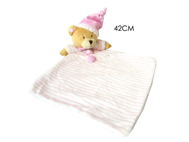 BABY BEAR BLANKIE PINK