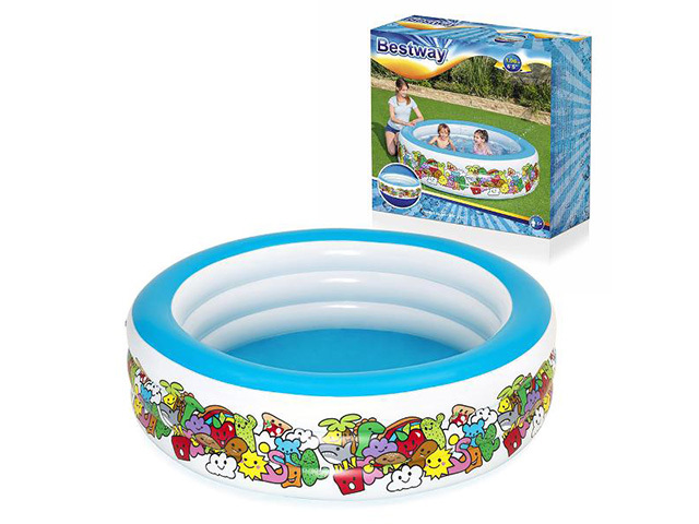 CHARACTER INFLATABLE PLAY POOL