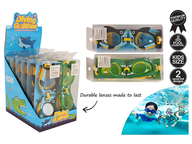 CHARACTER SWIMMING GOGGLES KIDS UN12