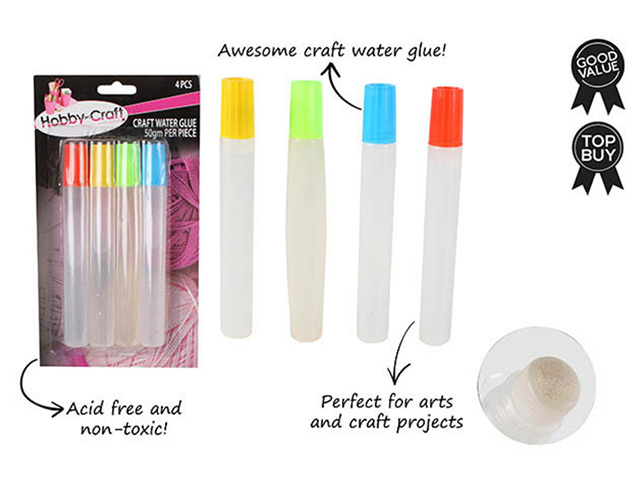CRAFT WATER GLUE 50G 4PC