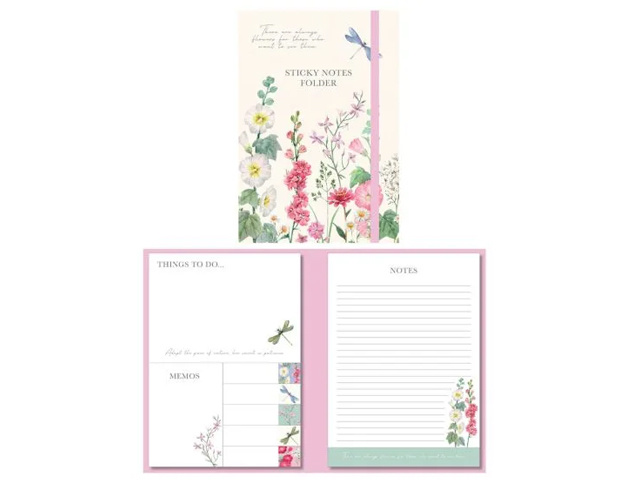 WILD HARMONY STICKY NOTE FOLDER