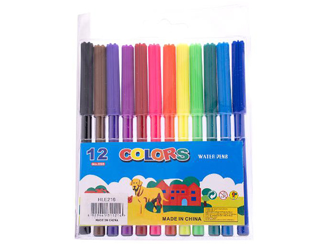 COLOURS WATER PEN SET 12 PACK
